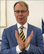  ?? ?? Swedish ambassador to Zimbabwe, Per Lindgärde