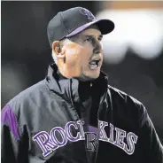  ?? Lachlan Cunningham / Getty Images ?? Bud Black, a Giants pitcher in the 1990s and now Rockies’ manager, has his team off to a good start.