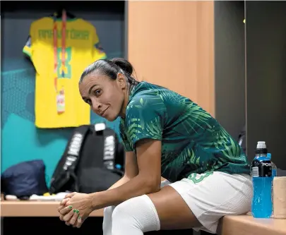  ?? THAÍS MAGALHÃES/CBF ?? Seis vezes melhor do mundo, Marta é a atleta com mais gols pelo Brasil, entre homens e mulheres: 114