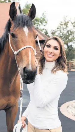  ??  ?? Luisa Zissman is riding in the Magnolia Cup at Glorious Goodwood
