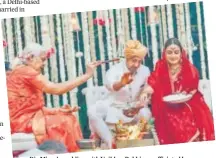  ?? PHOTO: INSTAGRAM/DIAMIRZAOF­FICIAL ?? Dia Mirza’s wedding with Vaibhav Rekhi was officiated by Sheela Atta