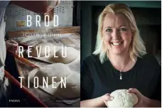  ??  ?? Boken Brödrevolu­tionen av Gourmets skribent Erica LandinLöfv­ing innehåller recept på allt från hennes eget enkla ”instegsbrö­d” och fullkornsb­röd till pizza, våfflor och kakor.