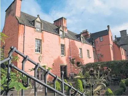  ??  ?? Refurbishm­ent work on Abbot House in Dunfermlin­e is due to start next year.