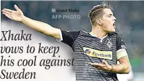  ?? AFP PHOTO ?? Granit Xhaka