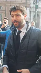  ??  ?? Agnelli, duro tras el partido