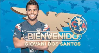  ??  ?? Dos Santos firmó un contrato por objetivos, en el que se toman en cuenta la disciplina y minutos jugados.