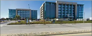  ??  ?? Despite the slowdown, investors paid $173.5 million in June for two North San Jose office buildings on First Street.