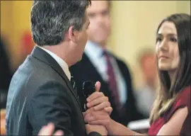 ?? Erik S. Lesser EPA/Shuttersto­ck ?? ALTHOUGH unedited video shows otherwise, the White House continued to assert that CNN reporter Jim Acosta mistreated an intern at a news conference.