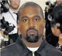  ?? ?? Kanye West.