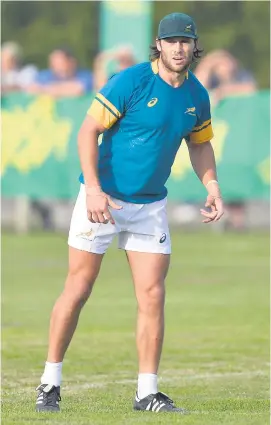  ?? Picture: Gallo Images ?? READY TO GO. Springbok centre Jan Serfontein looks likely to start the first Test against France on Saturday after a few injury concerns in the midfield.