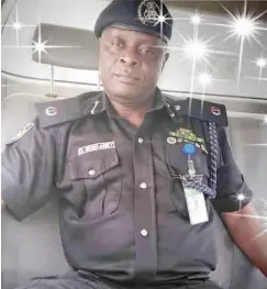  ??  ?? Late Assistant Commission­er of Police, Anambra State, Oliver Inoma-Abbey