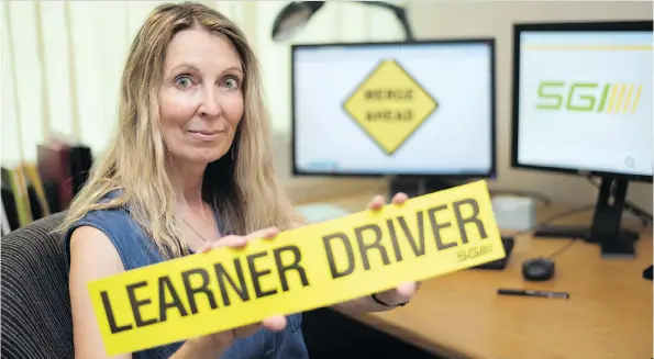  ?? TROY FLEECE ?? Shay Shpak, director of driver developmen­t and safety practices at SGI, says it’s not practical to test for all critical driving skills on the standard test.