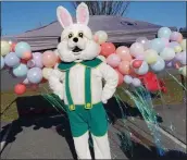  ?? SUBMitteD Photo ?? the easter Bunny greets families at the Daniel Boone optimist club easter Bunny Drive-thru at amity community Park on March 20, which was held instead of the annual egg hunt.