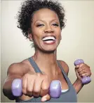  ?? GETTY IMAGES ?? The best form of strength training is weight lifting, using either machines or free weights.