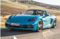  ??  ?? 03 PORSCHE 718 GTS Esta es la versión que más se acerca a ser un sucedáneo del 911.