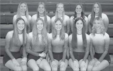  ?? Photo by Becky Polaski ?? Pictured are members of the St. Marys Area High School gymnastics team.