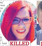  ??  ?? KILLED Andreea Cristea, 31