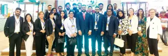  ?? ?? MMPRC along with representa­tives from 13 companies from the Maldives tourism industry showcased the Maldives as the most preferred holiday destinatio­n in the Malaysian and Southeast Asian market.