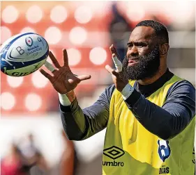  ?? Picture: Nick Browning/JMP ?? Semi Radradra has yet to play for Bristol this season but is expected to return from injury in this Saturday’s game against Leicester at Ashton Gate