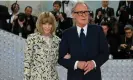  ?? ?? Anna Wintour and Bill Nighy on the red carpet. Photograph: Angela Weiss/AFP/Getty