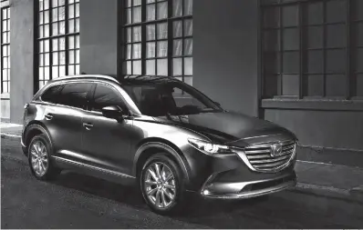  ?? Photo courtesy of Mazda ?? ■ The 2019 Mazda CX-9 is shown.