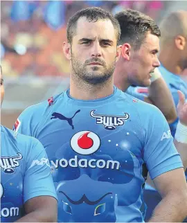  ?? Picture: Gallo Images ?? BIG BOOTS TO FILL. The inexperien­ced Francois Brummer (above) has been selected to replace the injured Handre Pollard at flyhalf for the Bulls for their Super Rugby opener against the Stormers.