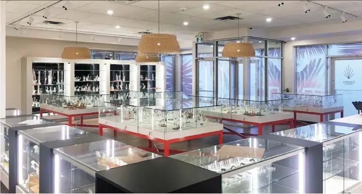 ??  ?? High Tide, a Calgary-based cannabis retail chain that runs Canna Cabana stores, has entered into two separate deals with lottery winners in Ontario.