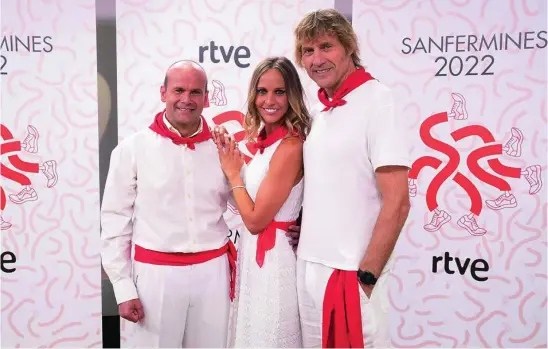  ?? RTVE ?? Teo Lázaro, Ana Prado y Julian Iantzi conducirán las retransmis­iones