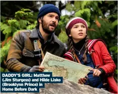  ?? Home Before Dark ?? DADDY’S GIRL: Matthew (Jim Sturgess) and Hilde Lisko (Brooklynn Prince) in