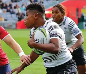  ?? ?? Vitalina Naikore nominated for the World Rugby’s Women’s 15’s Breakthrou­gh Player of the Year.