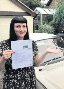  ??  ?? Lisa Vagianos was shocked to discover she’d been issued a PCN for her car that was carried on the back of a trailer