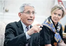  ?? /ARCHIVO ?? El Dr. Anthony Fauci es miembro del Equipo Especial contra la pandemia en EEUU.