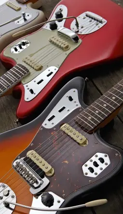  ??  ?? 1. Hofner guitars are up there with some of the most confusing electrics layouts in guitar history, with switches that seem to do the opposite of what they state! 2. The Fender Jaguars continued the Jazzmaster’s earlier introducti­on of dual circuits...