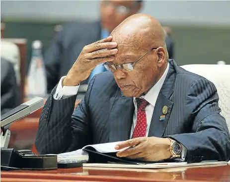  ?? File picture ?? Check the rules: The subcommitt­ee on Parliament’s rules is hoping to finalise procedures for the impeachmen­t of a president after the Constituti­onal Court found that any impeachmen­t process, which President Jacob Zuma might face, had to be preceded by...