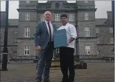  ??  ?? Manager Fergal Ryan with chef, Narendra Sharma.