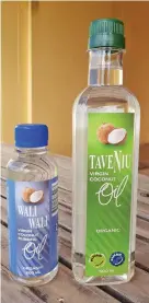  ??  ?? Pacific Produce PTE Ltd new product TaveNiu virgin coconut oil