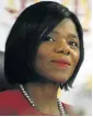  ??  ?? PARTING GIFT: Former public protector Thuli Madonsela