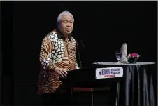  ?? ?? awang tengah speaks at the KeB 2024 closing ceremony in Kuala Lumpur. — Bernama photo