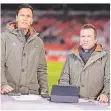  ?? FOTO: IMAGO ?? Gefragter Mann: Sebastian Hellmann (l., mit Lothar Matthäus).