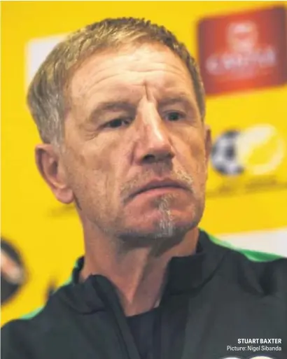  ?? Picture: Nigel Sibanda ?? STUART BAXTER