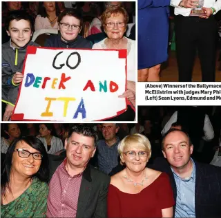  ??  ?? Aileen and Paul O’Riordan with Denise and Jimmy O’Sullivan at the Ballymacel­ligott GAA Club Strictly Come Dancing fundraisin­g night at Ballygarry Hotel on Saturday night.