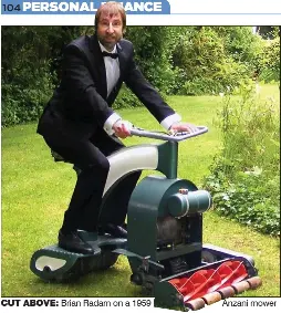 Tiptoop magged robot lawn mower