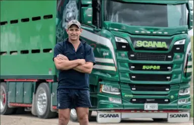  ?? ?? Chris Berghan: at the front line of trucking since day dot, pretty much. Polished, calm, and profession­al, he has the prefect demeanour to manage in excess of three-quarters of a thousand horsepower.