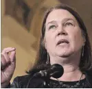  ?? ADRIAN WYLD THE CANADIAN PRESS ?? Indigenous Services Minister Jane Philpott said government funding alone won’t solve the housing problems.