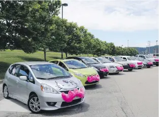  ??  ?? Lyft has seen significan­t growth in its ride-hailing service, claiming that each of its drivers gave 14.6 rides per month, on average, through August of this year.