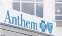  ?? MICHAELCON­ROY| AP ?? Anthem has agreed to another multi-million dollar-settlement over a cyberattac­k on its technology that exposed the personal informatio­n of nearly 79 million people.