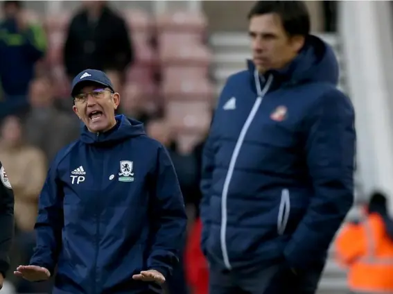  ?? (Getty) ?? Tony Pulis and Chris Coleman go head to head today