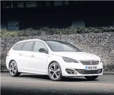  ??  ?? Peugeot 308 SW BlueHDi 150 GT Line