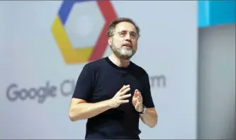  ??  ?? Das Container-Orchestrie­rungssyste­m Kubernetes hat sich auf breiter Front durchgeset­zt, sagt Urs Hölzle, Senior Vice President Technical Infrastruc­ture bei Google Cloud. Google biete künftig auch eine On-Premise-Variante seiner Kubernetes Engine an.