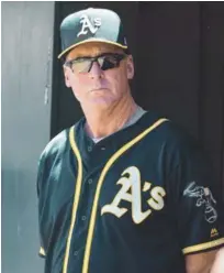  ??  ?? Bob Melvin es el manager de los Atléticos de Oakland.